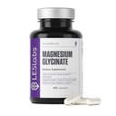 LES Labs Magnesium Glycinate – Supporta sonno riposante, salute del cuore, stress sollievo, metabolismo, Nerve e funzionalità del muscolo, Gentle on The Digestive System – Supplemento non OGM – 120 Capsule