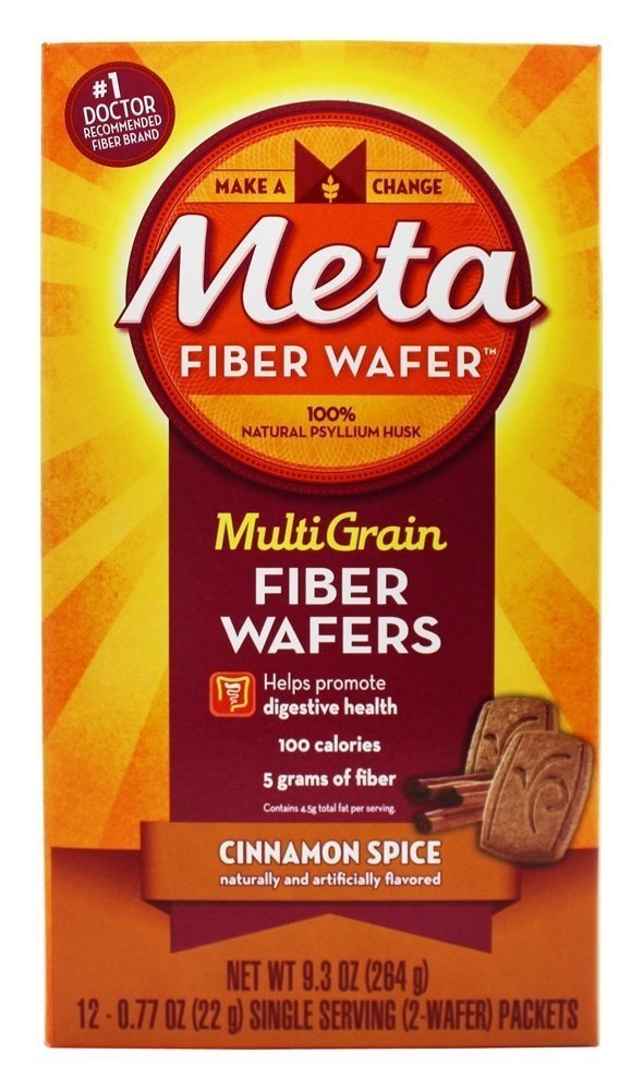 Metamucil Metamucil Fibra Wafers Cinnamon 12 ea