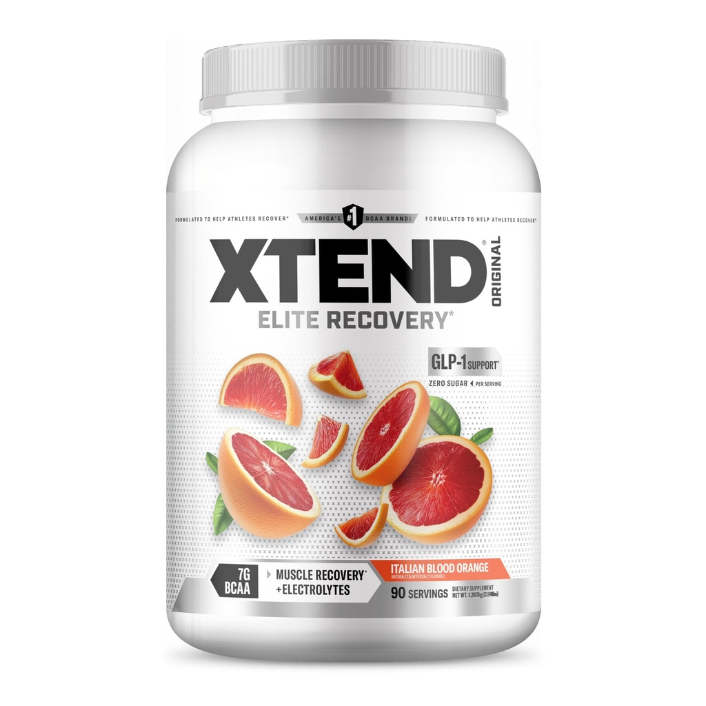 Xtend originale BCAA Polvere 7g BCAA e 2.5g L-Glutamina, Sugar Free Post Workout Muscle Recovery Drink con aminoacidi per uomini e donne, 90 Serve