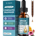 Gocce di drenaggio linfatico liposomiale - 11 in 1 Supplemento di drenaggio linfatico organico con radice di Burdock, Echinacea, Elderberry, Calendula, Cleavers Herb, Dandelion Supporta la salute linfatica 2 FL.OZ