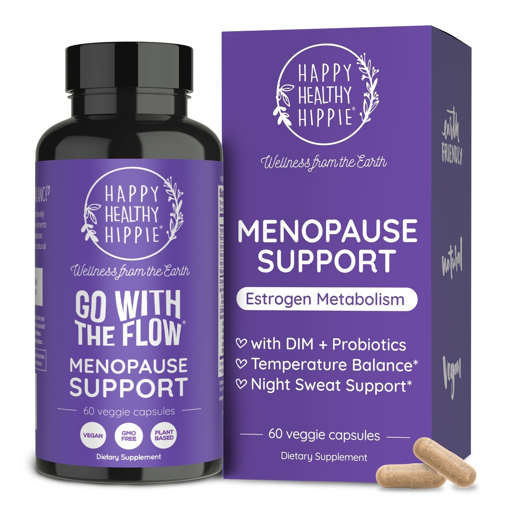 Menopausa Supplementi per le donne – Supplemento DIM + Probiotici | Metabolismo | Estrogen & Hormone Balance Support | Perimenopause Relief | Hot Flashes, Mood Swings & Night Sweats | Dong Quai | 60 Ct