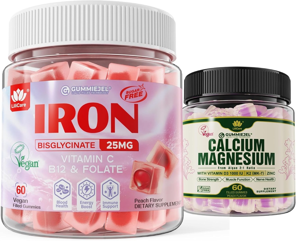 Bundle - Ferro Vegano + Algae Calcium