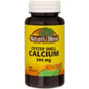 Blend Oyster Shell Calcium 500 mg Tablets - 100 ct, Confezione da 2