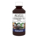 Host Defense Elderberry Plus Syrup - Immune, Respiratory & Lung Support Supplement* - Liquid Mushroom Supplement with Turkey Tail, Reishi, Agarikon & Chaga* - 4 fl oz (12 Serve)