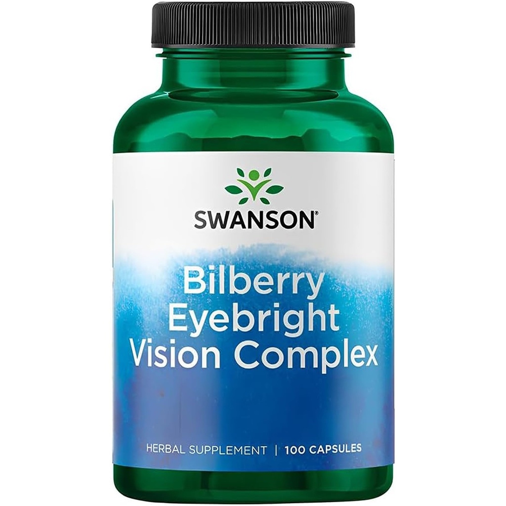 Swanson Bilberry Eyebright Vision Complex (100 capsule)