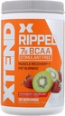 Xtend Ripped BCAA Polvere Strawberry Kiwi | Formula di taglio + Sugar Free Post Workout Muscle Recovery Drink con aminoacidi | 7g BCAA per uomini e donne | 30 Serve