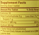 Natura fatta vitamina C 500mg 250 conteggio Capelli