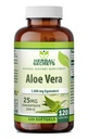 Herbal Secrets Aloe Vera 25 Mg Concentrato 200:1 | 5000 Mg Equivalente | 120 Softgels | Non-GMO | Gluten-Free Made in USA
