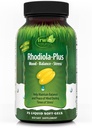 Irwin Naturals Rhodiola-Plus - 75 Liquid Soft-Gels - aiuta a mantenere l'equilibrio e la pace della mente - con L-teanina, vitamina D3 e magnesio - 25 Serve