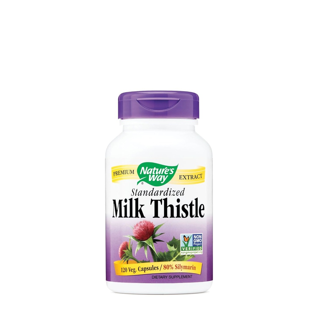 Natura Via Latte Thistle Standardized, 120 Conte