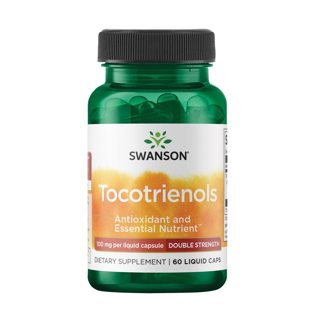 Cigno doppio resistenza Tocotrienols - Antiossidante - (60 capsule liquide, 100 mg ogni)