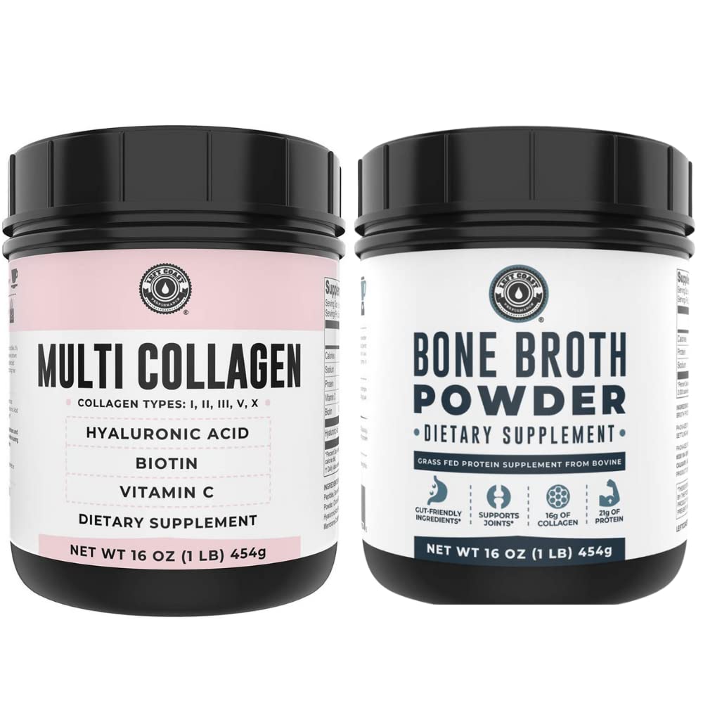 Polvere pura di Bone e multi collagene della costa sinistra per il supporto di giunture, capelli, pelle e unghie
