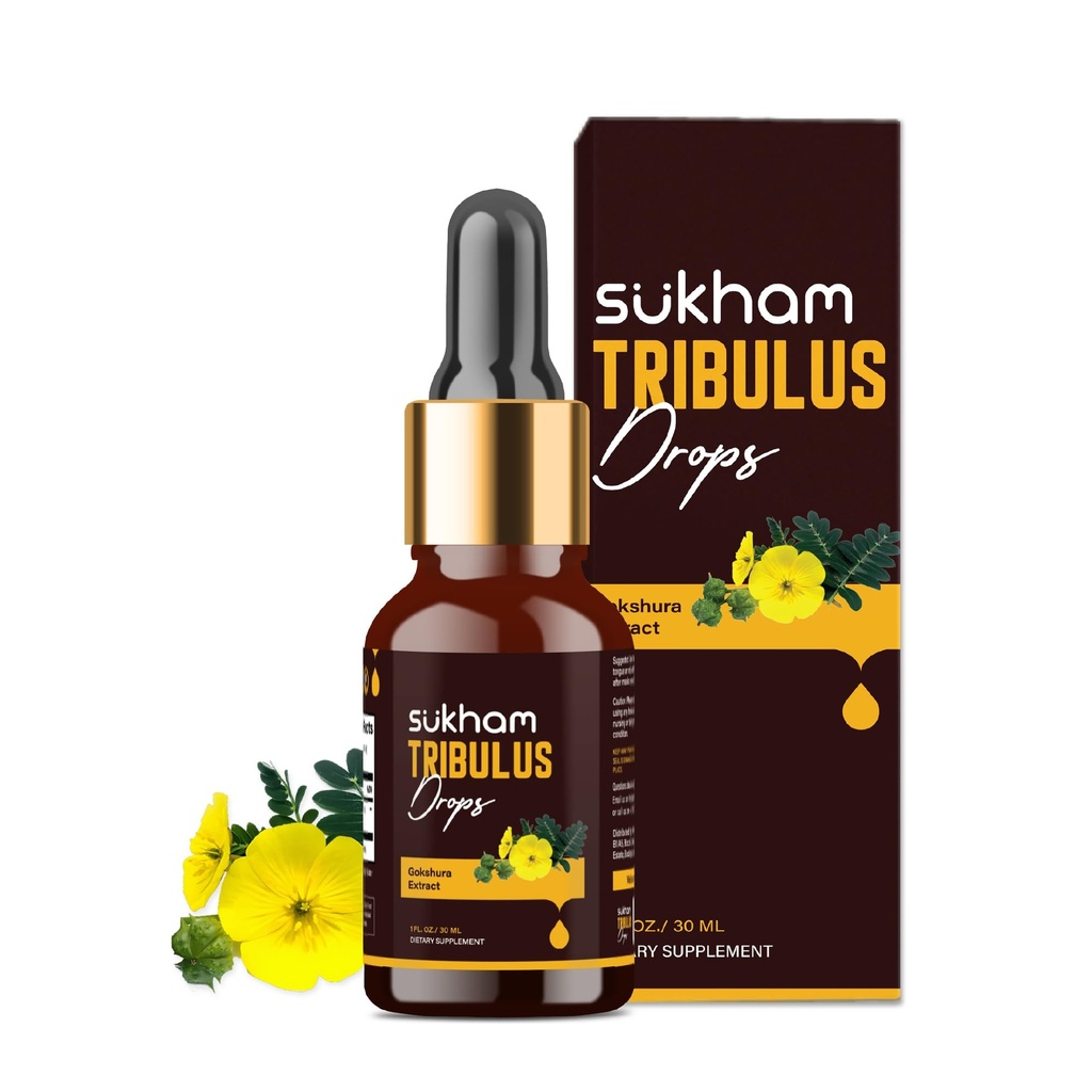 Tribulus Terrestris Liquid Drops TTT-120 Tribulus Extract | 3rd Party Lab Tested | per il recupero & Performance- 1 FL.OZ (40 Serve) con Saponins & Flavonoids, Concentrato liquido senza alcool