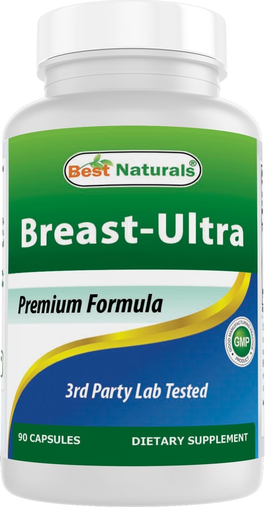 Pillole di ingrandimento del seno di Best Naturals 90 capsule (90 conteggio (pacchetto di 1))