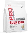 GNC Pro Performance Bulk 1340 Mass Gainer Protein Powder, 50g, Gluten Free, Whey, Creatina, BCAA, 3rd Party Tested, Muscle Recovery & Growth, Micronutrients, Vanilla Ice Cream, 9 Servings