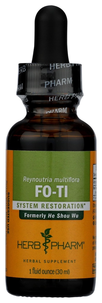 Herb Pharm He (Ho) Shou Wu estratto liquido per il supporto del sistema muscoloscheletrico - 1 oncia