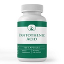 PURE INGREDIENTI ORIGINALI Acido pantotenico (100 capsule) Pure, Vitamina B5, Integratore di calcio