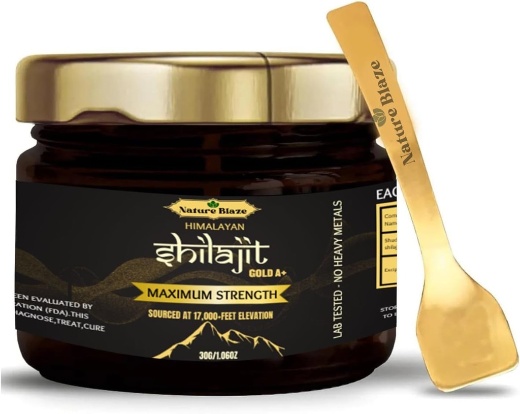 Pure Natural Himalajit Resina per uomini e donne per l'energia Boost & supporto immunitario (30Gm/1.0 Ounce)