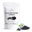 Cosmic Element 100% Pure Black Seed Powder Capsule Organic - Vegan Nigella Sativa 450mg Black Cumin Seeds per Serving- for Health - 60 Capsule