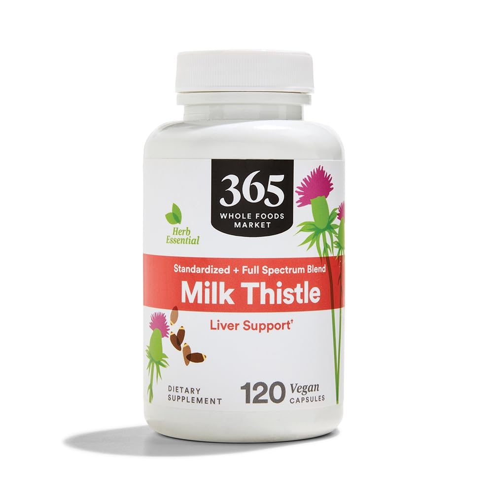 365 da Whole Foods Market, Milk Thistle, 120 Count