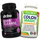 Integratore di sostegno del detox del fegato e del colon - Pillole naturali del detergente del tassello per il gonfiore intestinale e la costipazione quotidiana del sollievo - Caps del dente di leone del cardo del latte &amp; Supplementi della vescica di aiuto