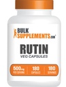 BulkSupplements.com Rutin 500mg Capsule - da Saphora Japonica, Rutin Supplement, Rutin Pills - Antiossidanti Supplemento - Vegan & Gluten Free, 1 Capsule per Serving, 180 Veg Capsule
