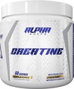 Alpha Supps - Alpha Creatine Monohydrate Powder Supports Muscle Growth | Micronized | Non aromaed | 300 Grammi - 60 Serve