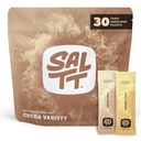 SALTT Electrolytes Powder Packets, Cocoa Variety Pack (30 Packets) - Magnesio, Potassio, Sodio, Minerali Trace - Vegan, Sugar Free, Gluten Free - Viaggi Essentials - Made in USA
