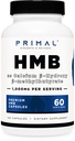 HMB primario (1000 mg, 120 capsule) | Formula di atletica, senza glutine, non OGM, 60 porzioni