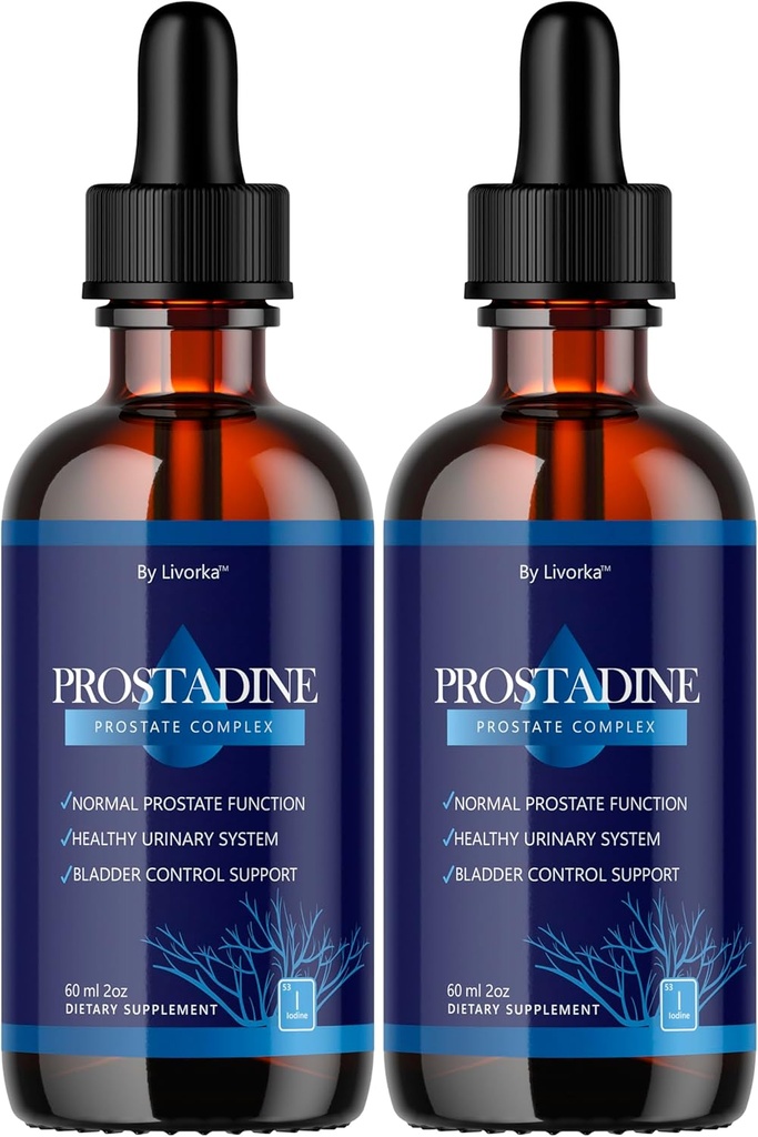 (2 Pack) Prostadine Drops - Official Drop Formula Prostadine for Men, Prostadine Recensioni, Prostadine Supplement, Prostadine Natural Liquid Support, Prostadine Drop Formula, 2 Bottiglie per 2 mesi