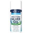 Gel d'Argento Colloidale, Bruciare e Guadagnare con Aloe Vera - 30ppm pH Equilibrato Formula Aiuta a Soothe Burns, Sores & Eczema - Argento Strutturato - Made in USA (3.38 oz)