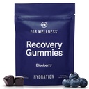 Per Wellness Recovery Gummies Hydrate | Blueberry Electrolyte & Antiossidante Integratori per l'idratazione, l'energia e le prestazioni post-allenamento | Vegan, Non OGM, 30 Conte
