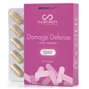 Hairfinity Damage Defense Collagen Booster Hair Supplemento per capelli deboli, capelli fragili - Infusione di collagene per sostenere la crescita sana dei capelli - 30 capsule (1 mese di fornitura)