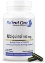 Un paziente Ubiquinol 100 mg | Supplemento al cuore di supporto e alla salute vascolare* | Forma antiossidante attiva di CoQ10 | 60 capsule