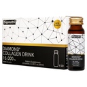 Bevanda di collagene liquido di diamante, 15000 mg Peptidi di collagene marino idrolizzati con vitamina C, melograno, Giunti per unghie della pelle dei capelli sani Supporto per le ossa, 50 ml x 10 bottiglie