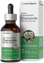 Horbäach Chamomile Extract Liquid | 2 fl oz Tincture | Alcohol Free | Super Concentrated Herb Supplement | Gocce vegetariane | Non OGM, Gluten Free