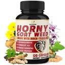 BMVINVOL Arrapato Goat Weed per uomini e donne con Maca, Tribulus, Ginseng, Ashwagandha, Tongkat Ali - 120 capsule per 4 mesi di fornitura