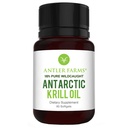 Antler Farms - 100% Pure Wild Caught Antarctic Krill olio da freddo, Pristine Waters, 60 Softgels – Clean, Omega-3 EPA + DHA Supplement w/Astaxanthin, Rapid Absorption