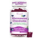 Glucosamina Chondroitin Gummies - Glucosamine Gummies con MSM, Turmeric & Boswellia, Support Cartilage, Joint Structure & Tissue, Joint Support Supplement for Men and Women - 60 Cts