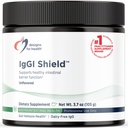 Progetti per la polvere dello scudo IgGI Salute - Dairy-Free Imunoglobulin IgG Supplemento, SBI con N-Acetyl-Glucosamine - Supporta la funzione di barriera intestinale sana (3.7oz / 30 Serve)