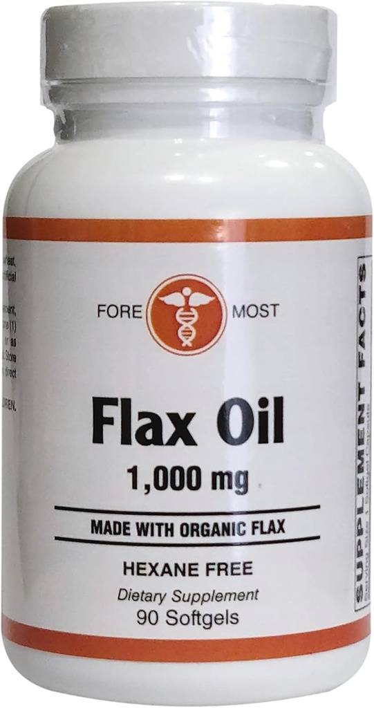 Olio di lino, 1000mg, 90 Softgels