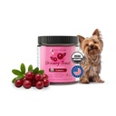 Kin+kind Dog Supplement Powder - Supplemento per cani e gatti per l'immunità sana - Supporto per la vescica - Formula naturale con mirtillo organico, mirtillo e cocco - Made in USA - 4 once (Medium)