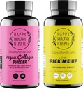 Happy Healthy Hippie Pick Me Pillole Natural Energy & Vegan Collagen Builder