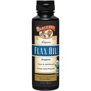 Integratore liquido di lignite organico di Barlean da semi di lino pressato a freddo, 7,230 mg ALA Omega-3 acidi grassi per la pelle e la cura dei capelli, Vegan & Gluten Free, 8 oz