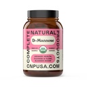 Prodotti naturali completi Capsule D-Mannose Organici - Pure D-Mannose Pillole 100 Conta per UTI, La vescica, & Urinary Tract Health