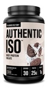 Fabbrica Jacked Autentica ISO Grass Fed Whey Protein Isolate Powder - Basso Carb, Non OGM Muscle Building Protein w/No Fillers, Post Workout Recovery, Cookies & Cream