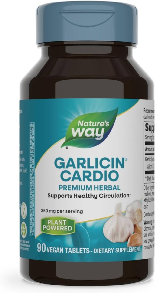 Supporto per la circolazione sana dell'erba di Cardio Premium Herbal Healthy Circulation* 350 mg per Serving 90 compresse