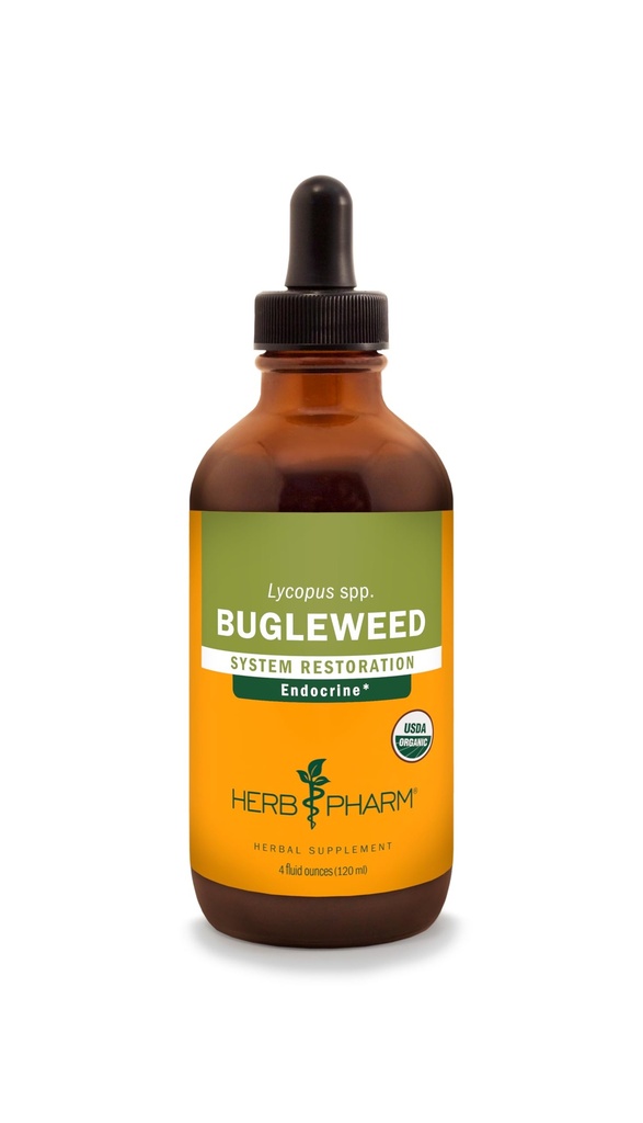 Herb Pharm Bugleweed Liquid Extract for Endocrine System Support - 4 once