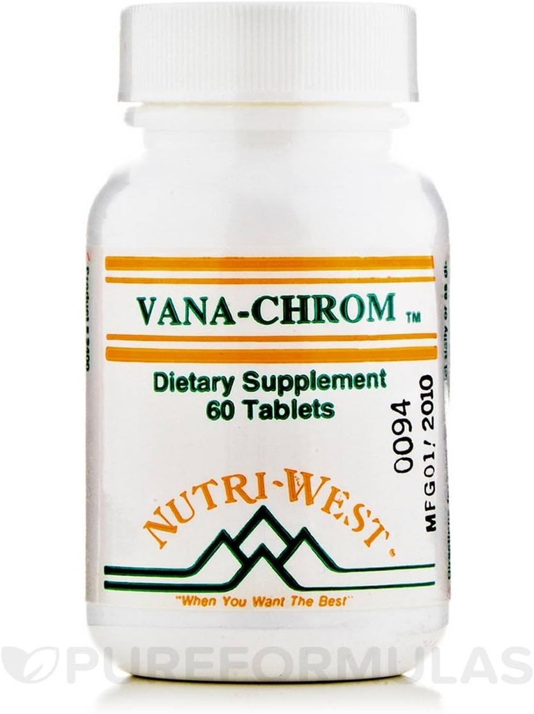 Vana-Chrom - 60 compresse di Nutri West