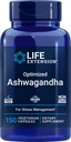 Estensione della vita Ottimizzato Ashwagandha, 150 Caps Veg - Non OGM, Gluten Free, Capsule Vegetariani